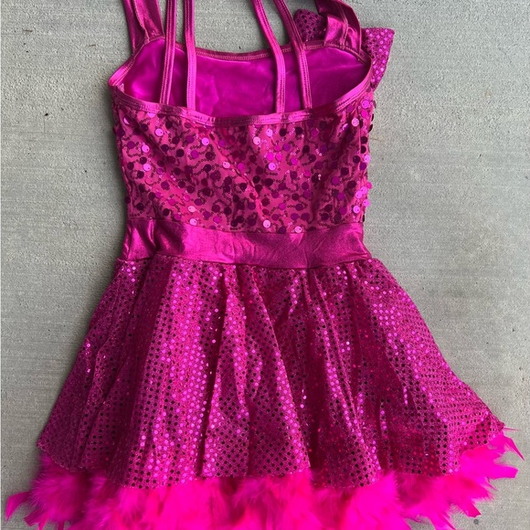 A Wish Come True 16381 Workn’ for a Livin’ Girl’s Large (12-14) Dance Costume - Picture 4 of 7